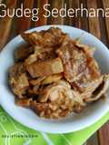 Gudeg Sederhana Kulit Dorokdok