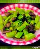 Đậu Bắp, Nấm Đông Cô Áp Chảo