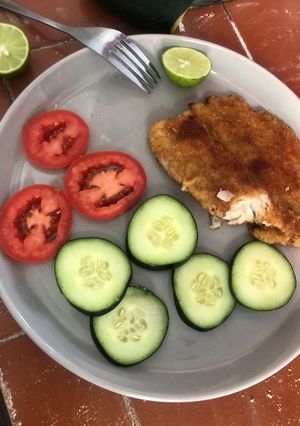 Una foto de Filete de pescado empanizado