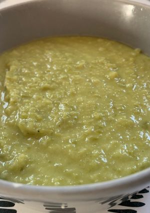 Felesborsó főzelék babáknak recept fotója