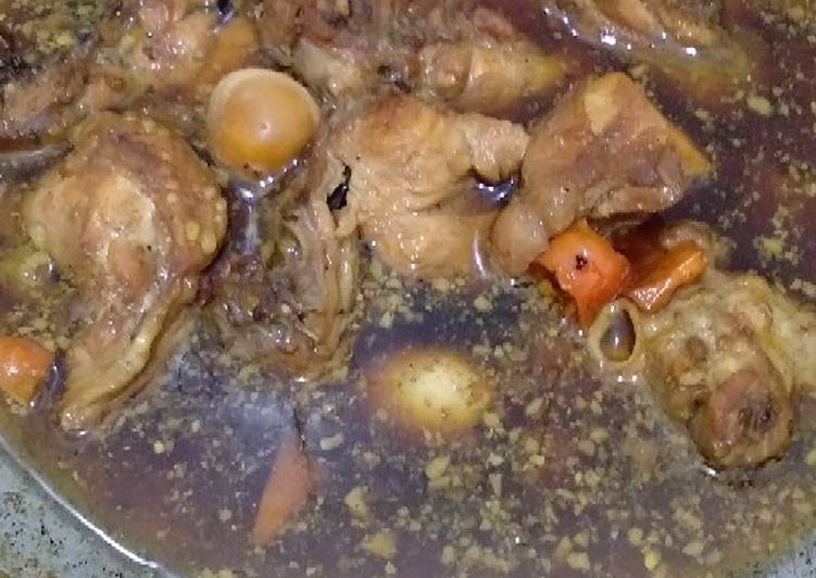 Semur Ayam Telur Puyuh : Resep Semur Ayam Tahu Telur Terbaik : 100 gr