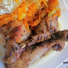 A picture of Thyme Honey Balsamic Vinegar Chicken Drumstick.