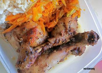 How To Cooking Recipe Thyme Honey Balsamic Vinegar Chicken Drumstick Delicious Simple