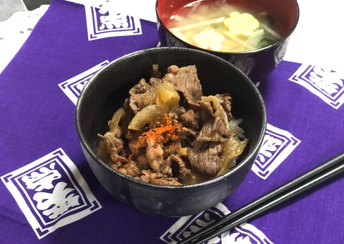 Japanese Beef with Rice