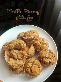 Foto resep Muffin Pisang Gluten Free