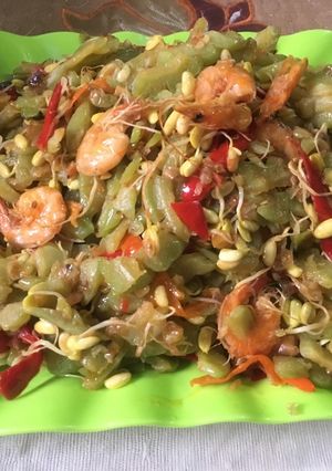 Foto resep Oseng Pare Udang (Tidak Pahit)