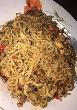 Foto resep Indomie kreasi pedas boncabe