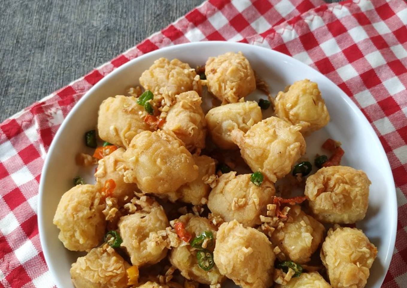 Tahu Crispy Cabe Garam