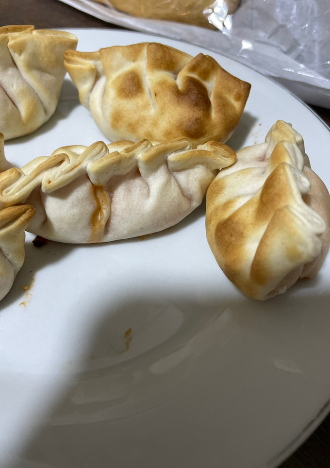 Una foto de Empanadillas estilo chino en freidora de aire