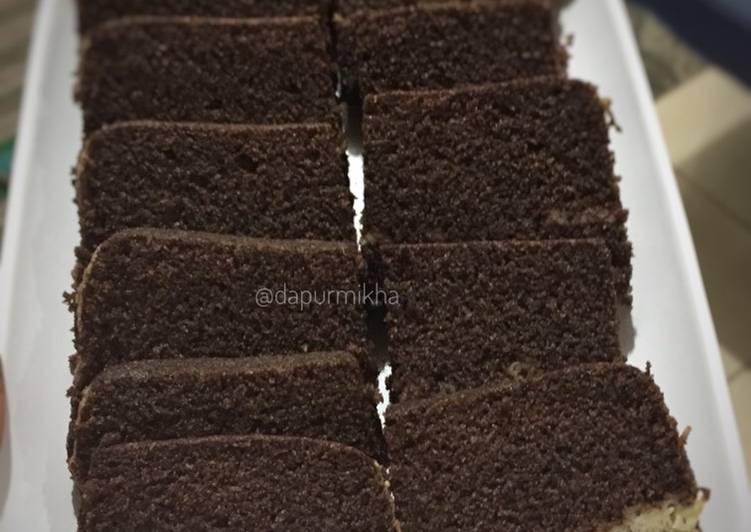 Steps to Prepare Super Quick Homemade Brownies Kukus Ketan Hitam