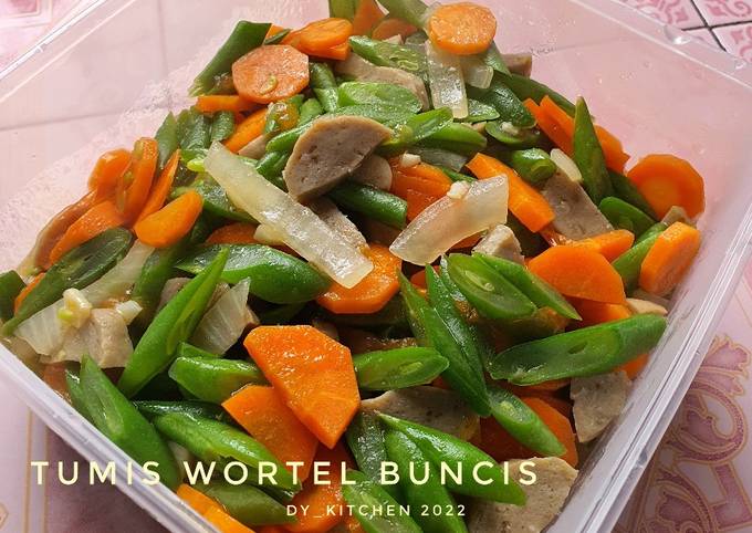 Resep Tumis Wortel Buncis Anti Gagal