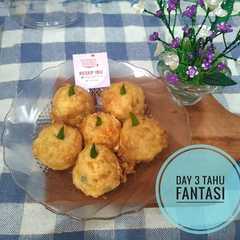 รูปของ Tahu fantasi (telur puyuh)