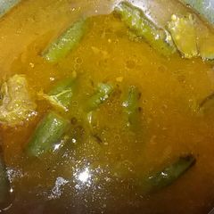 A picture of Bhindi ghoust.