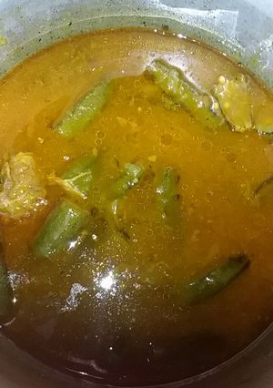A picture of Bhindi ghoust.