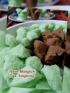 Foto resep Apem Mangkok Tape Singkong