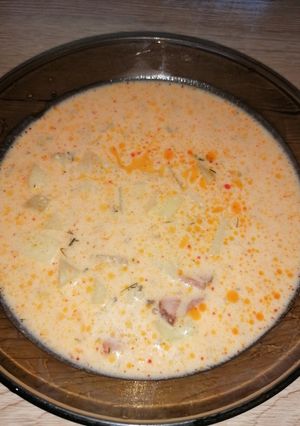Demikát - juhtúrós leves recept fotója