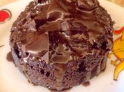 Una foto de brownie con stevia