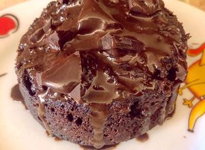 Foto principal de Brownie fit sin gluten al microondas