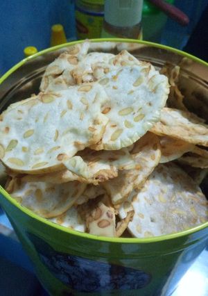Foto resep Krupuk tempe.. hoom made
