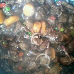 A picture of Kidney and liver sauce.