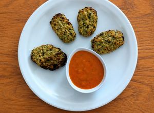 Une photo de Croquettes de courgettes 🥒