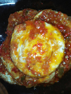 Foto resep Telur Ceplok Balado