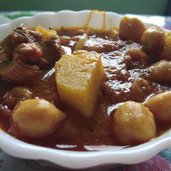 A picture of Spicy Chole Chicken.