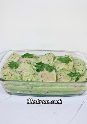 عکسی از دستور جوجه کباب سبزیجات ایتالیایی