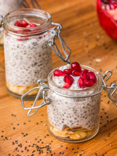 Kókuszos chia puding recept fotója