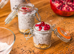 Kókuszos chia puding recept fotója