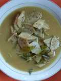 Sayur / kuwah pliek U (boh kulu) kluwih daun melinjo