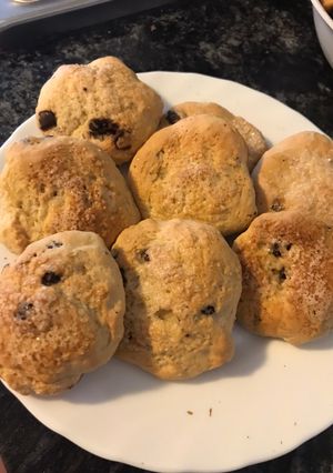 Una foto de Galletitas de vainilla con chips de chocolate