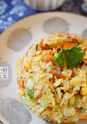 香氣滿分櫻花蝦蛋炒飯! 的食譜成品照片