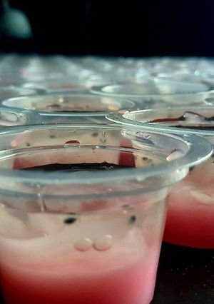 Foto resep Puding cup kelapa