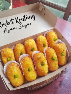 Foto resep (273) Kroket Kentang isi Ayam Sayur