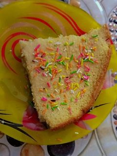 عکسی از دستور کیک اسفنجی ساده