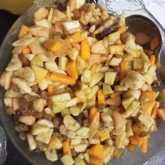 A picture of Mix Fruit chaat.