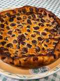 Clafoutis aux cerises, miel et vanille