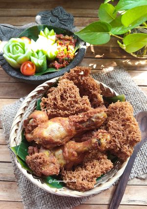 Foto resep Ayam Goreng Kremes (1236)