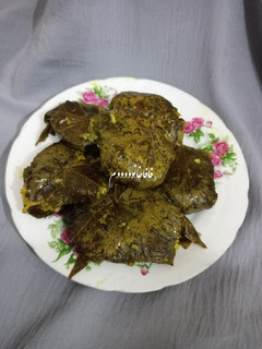 عکسی از دستور دلمه برگ مو