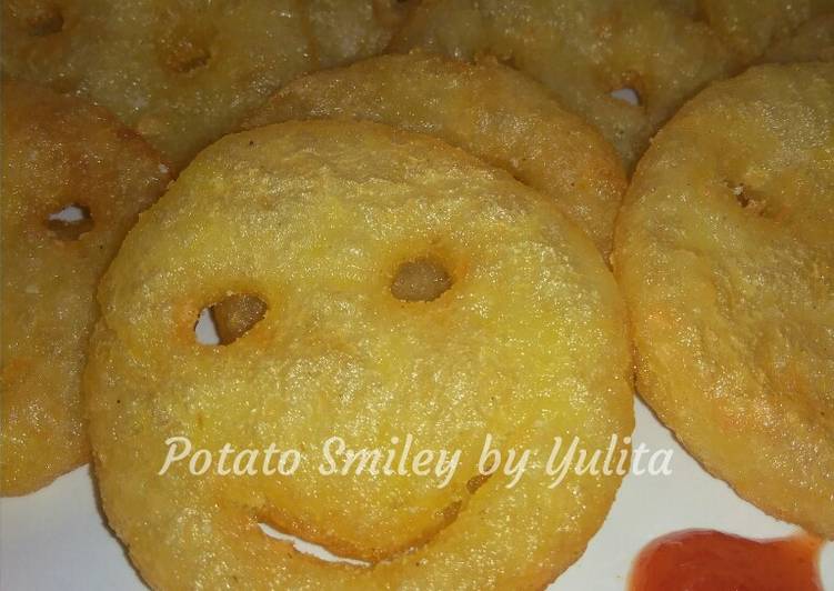Resep Potato Smiley yang Enak