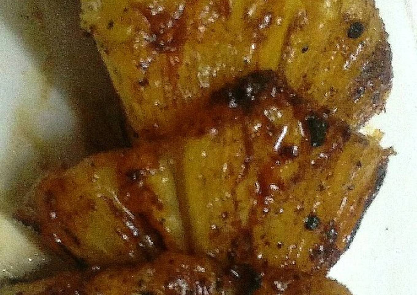 Grilled pineapple
