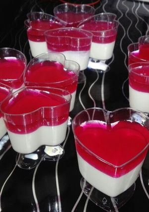 عکسی از دستور دسر پاناکوتا و ژله انار