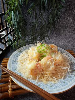 Foto resep Udang Mayo ala Resto / Fried Prawn with Mayo