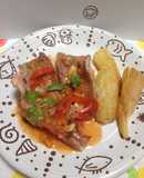 Pescado a la chorrillana!