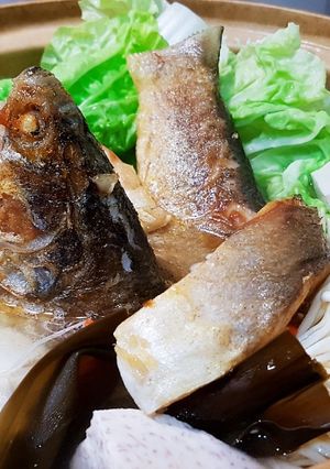 鮮魚時蔬火鍋 的食譜成品照片
