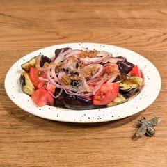 ★Tomato and Aubergine with ginger and soy sauce★ A picture of ★Tomato and Aubergine with ginger and soy sauce★.