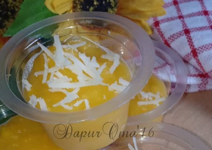 Resep Puding Jagung Custard(Hercules) oleh DapurOma'16 - Cookpad