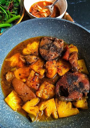 Hình của món Cá Ngừ Kho Thơm Vetula.