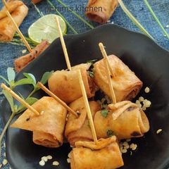 A picture of Masala roll.